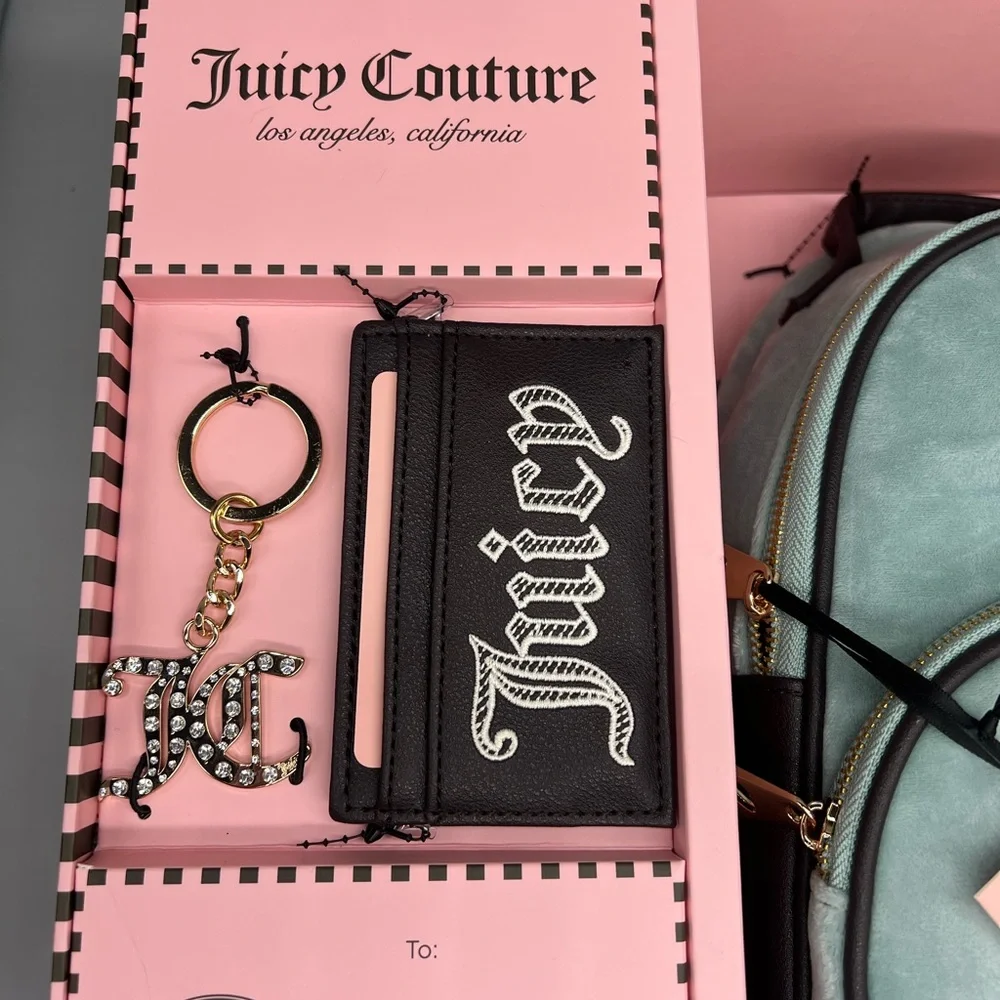 Juicy couture heritage backpack gift set